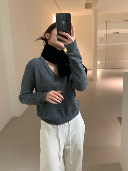 // 特別領口設計V領NT