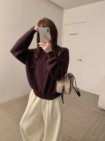 // 30%raccoon+20%羊毛超舒服靚色系毛衣