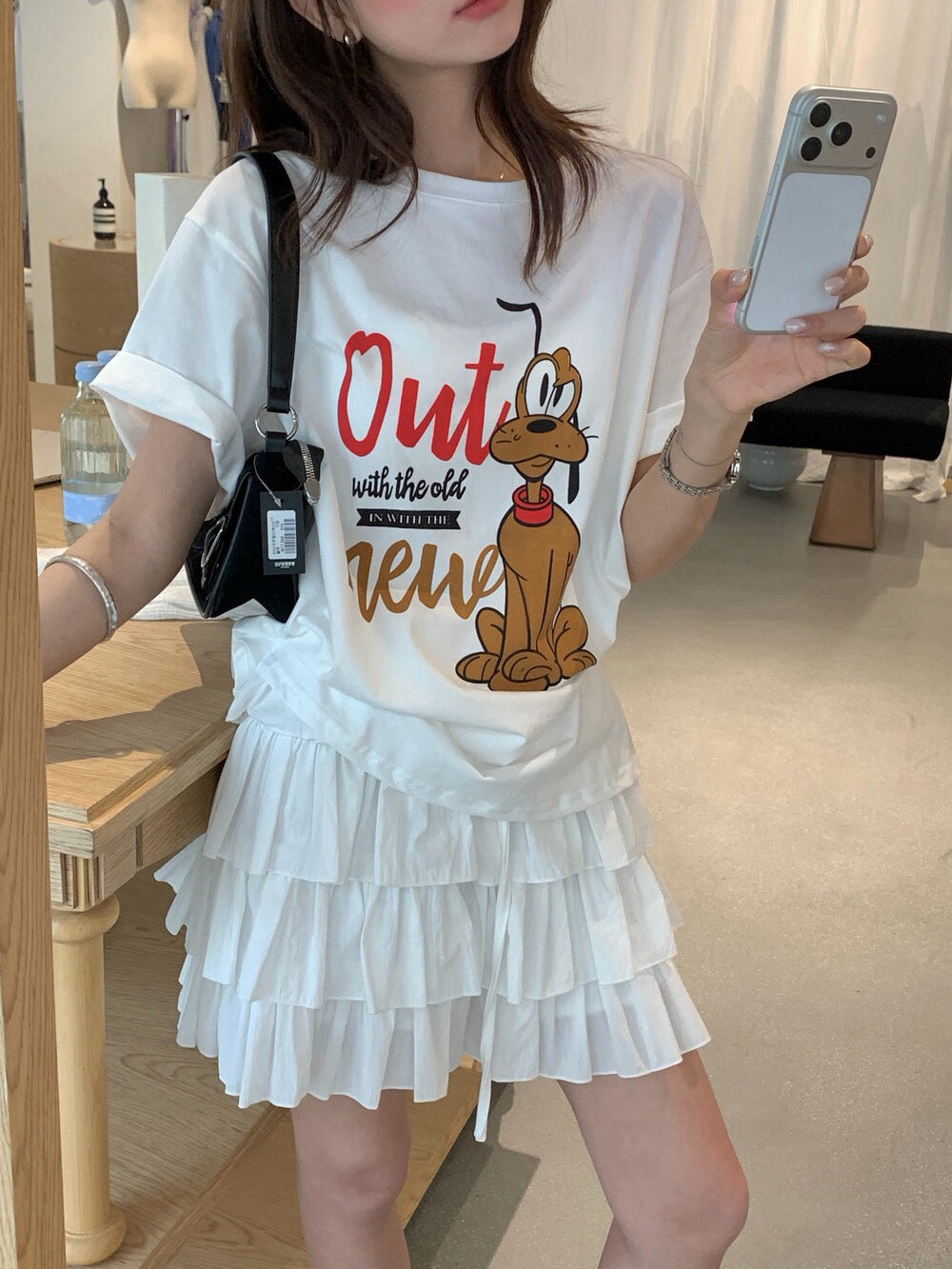 // 可愛Goofy圖案TEE
