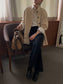 // 高品質立領中長trench coat