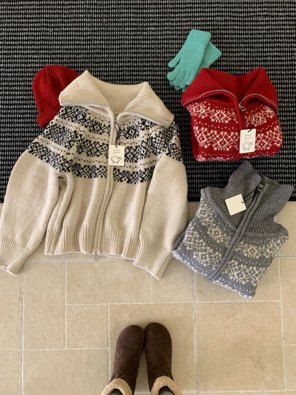 // 復古北歐花紋拉鍊CD