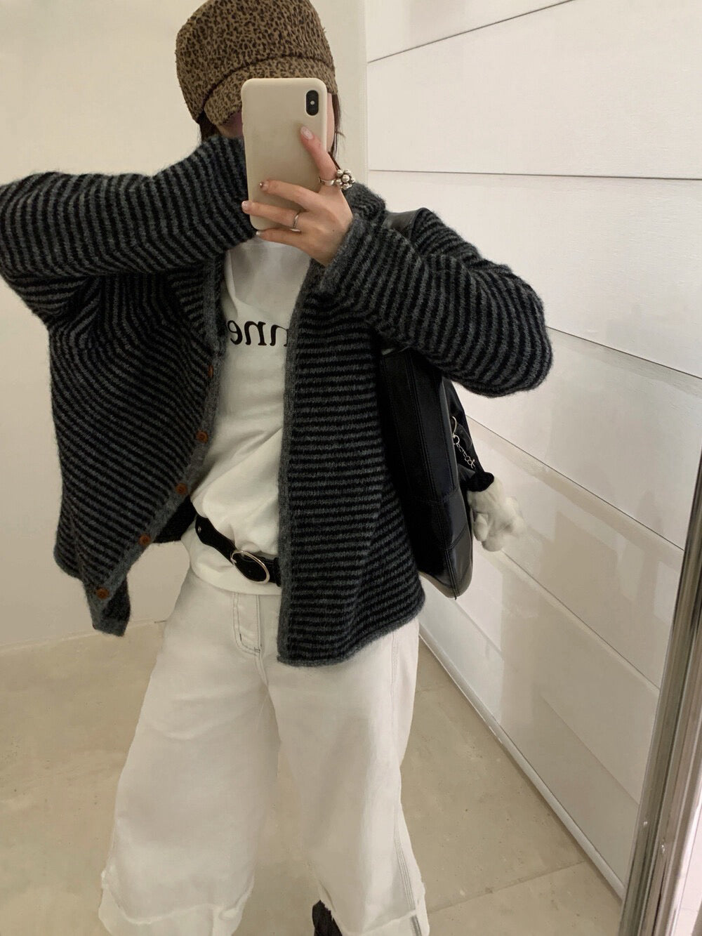 // 超軟糯包邊連帽間條CD