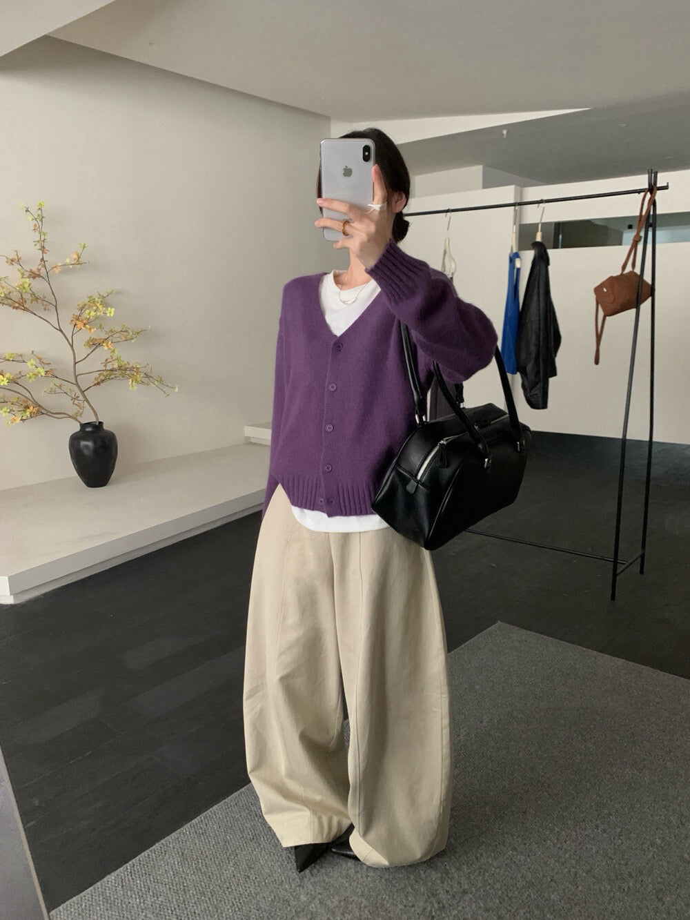 // 30%wool V領四色CD