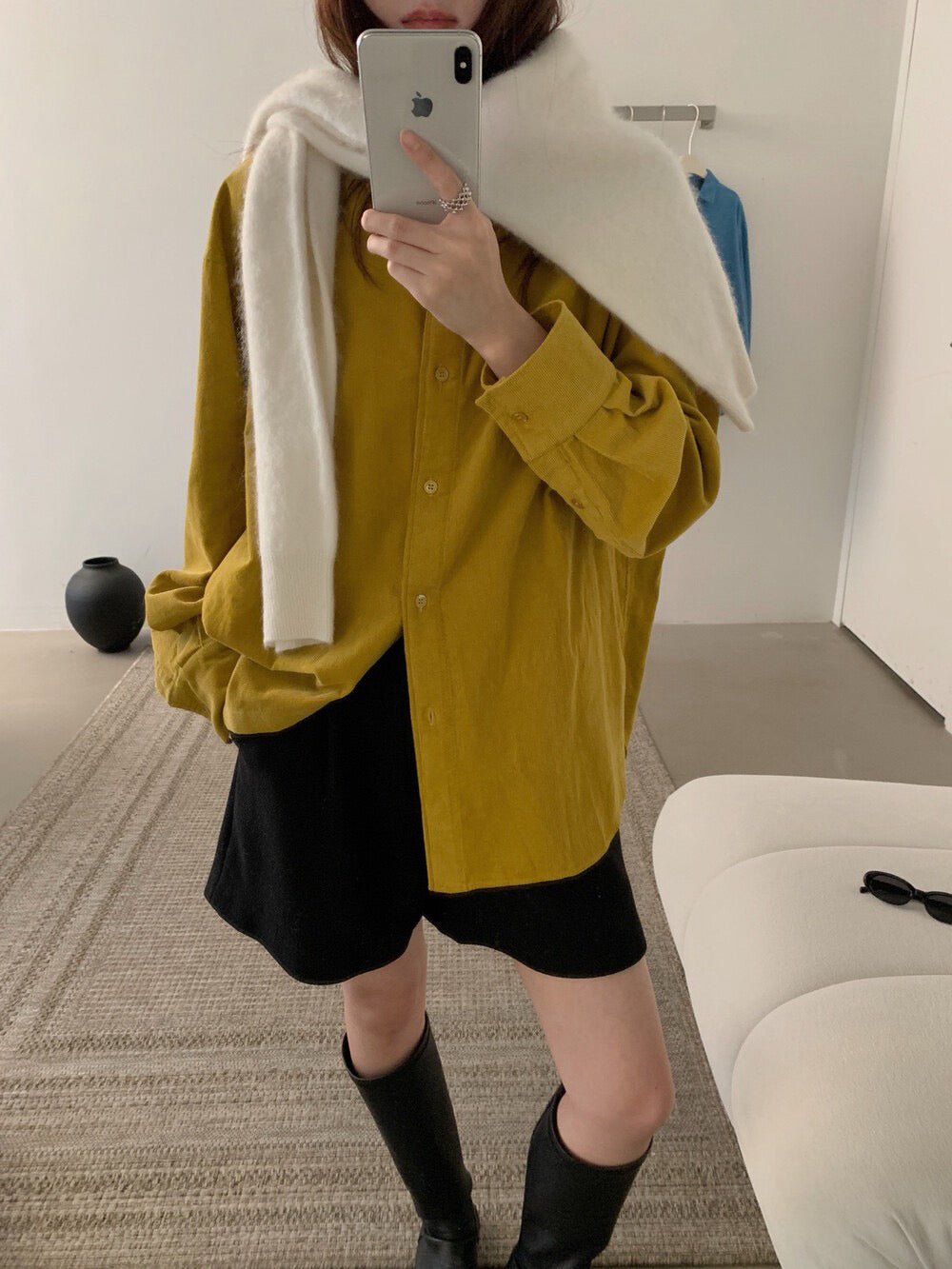 // 高質刺繡字燈芯絨SH