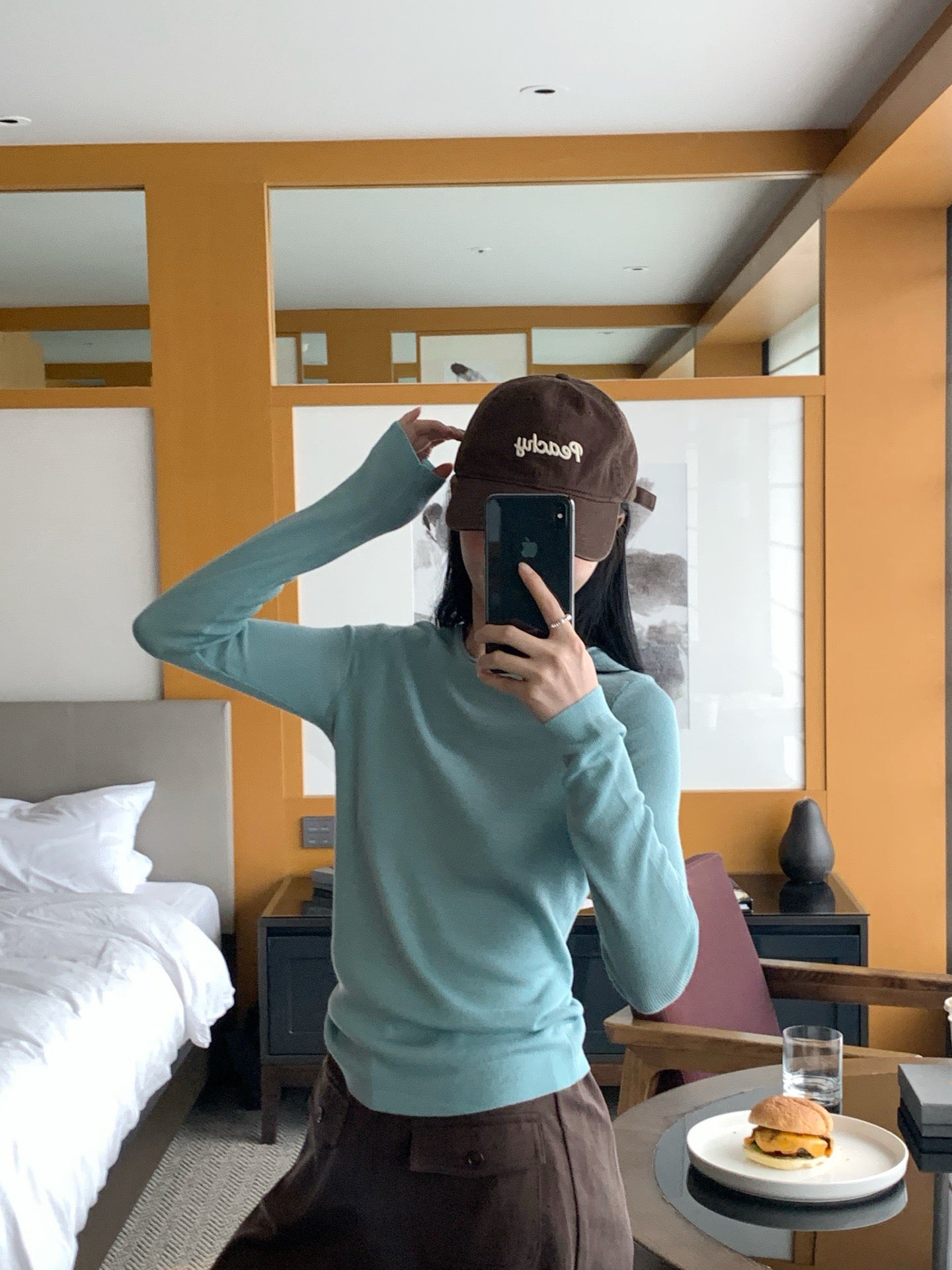 // 桑蠶絲+絲光羊毛親膚顯瘦薄針織￼