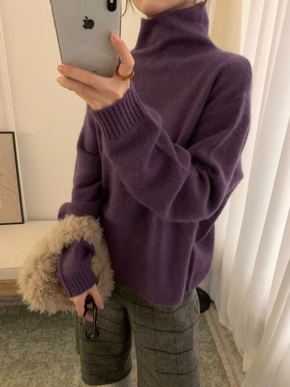 // 100%羊毛高質拉絨半領NT