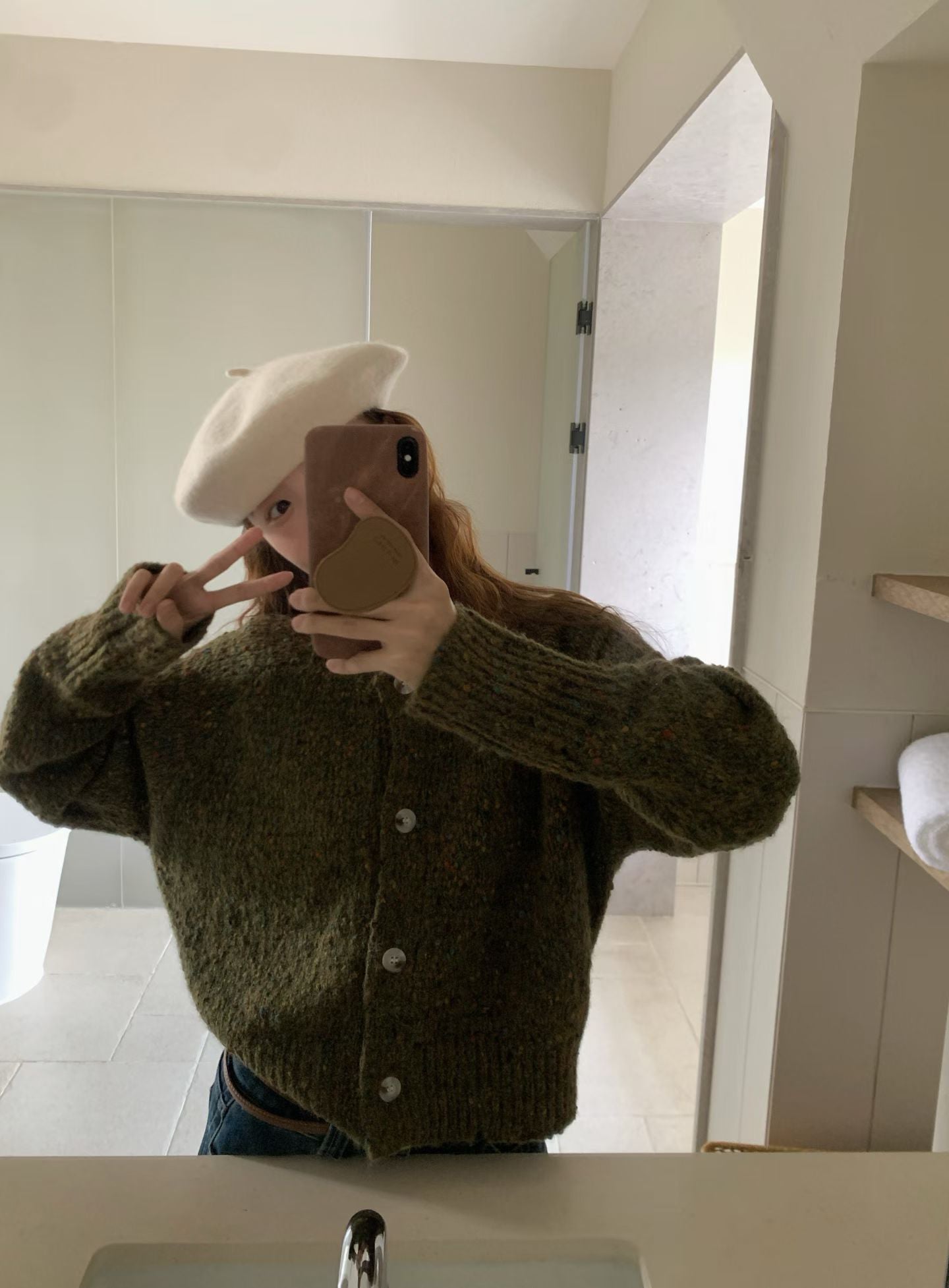 // 美美12%羊毛混彩點CD