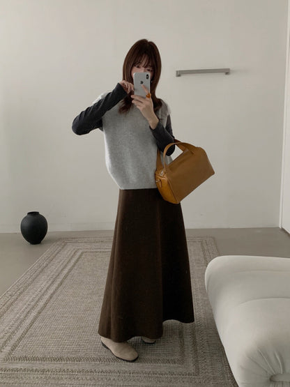 // raccoon+wool垂垂領疊穿必入小短袖NT