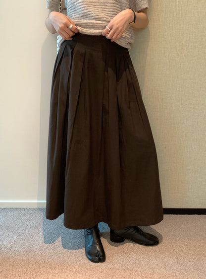 // lyocell壓褶遮肉休閒感SK