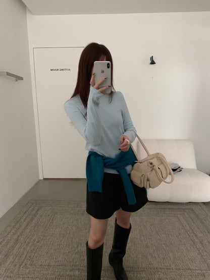 // 超軟超舒服必入小立領9色TEE