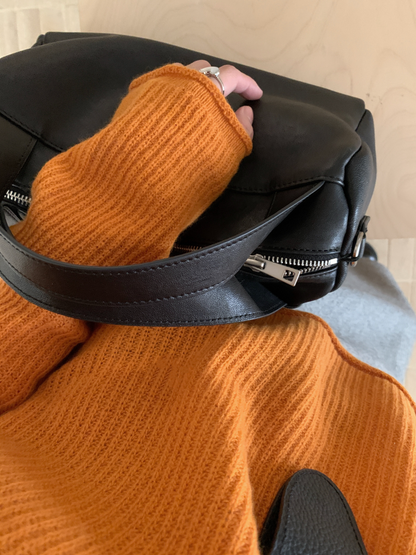 // 卷卷邊直坑紋14色短款NT