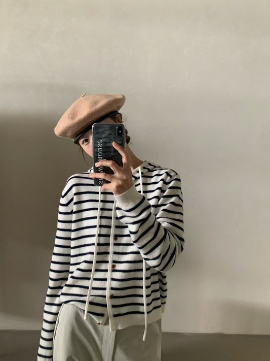 // 超軟糯親膚感連帽鈕扣CD
