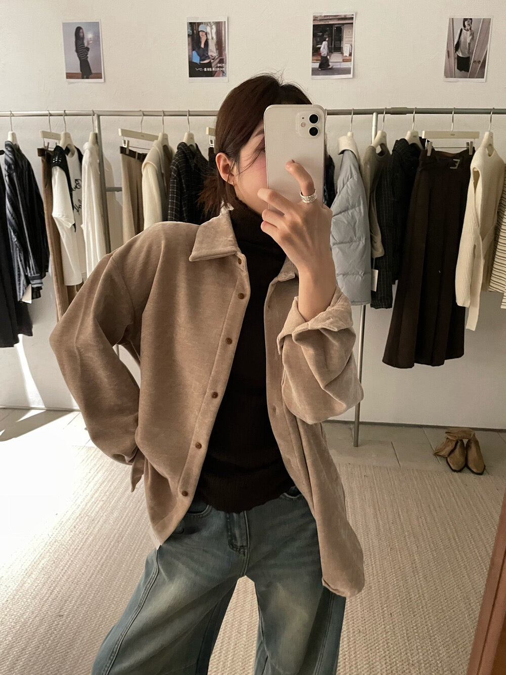 // 復古感雪尼爾絨超親膚SH