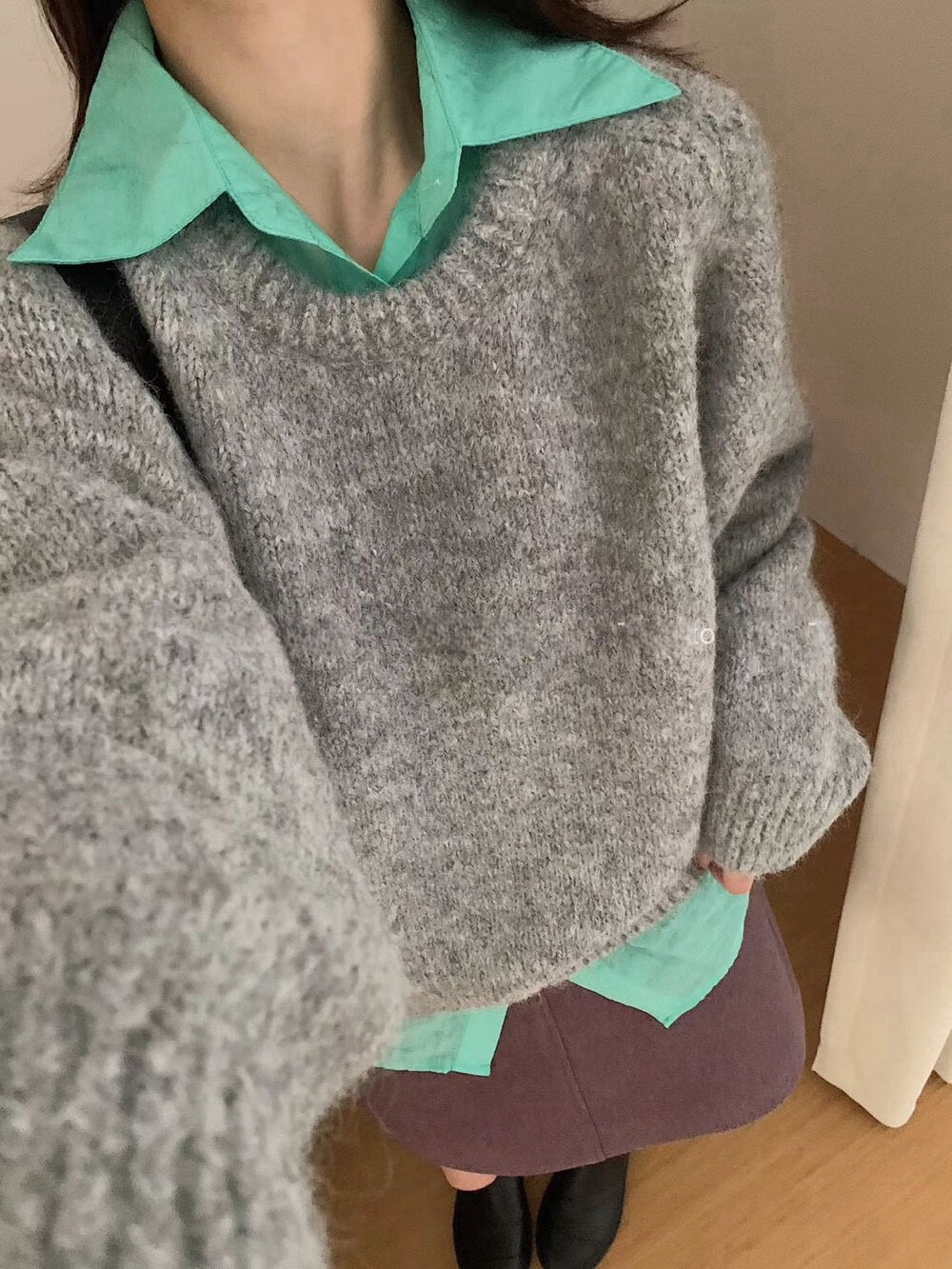 // 30%綿羊毛超柔軟不刺膚毛衣