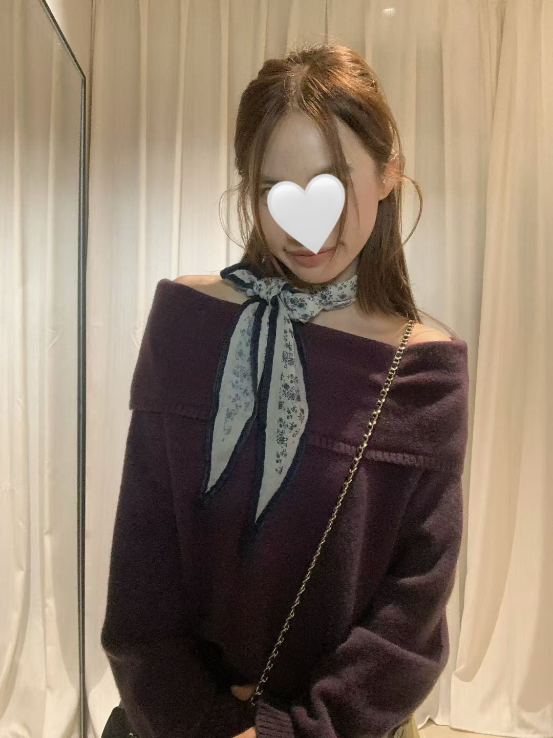 // 溫柔小性感一字領親膚NT