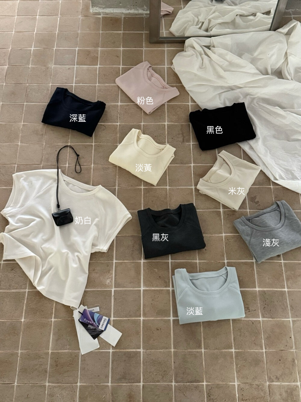 // 舒服度滿分lyocell棉小飛袖TEE