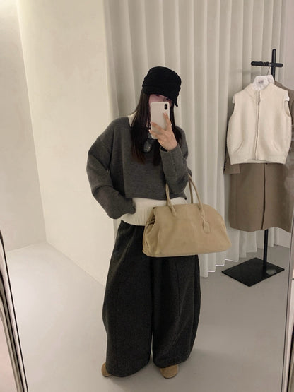 // 一套兩件性價比圓領短NT+polo翻領背心兩件套