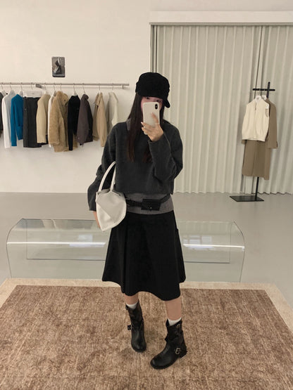 // 一套兩件性價比圓領短NT+polo翻領背心兩件套