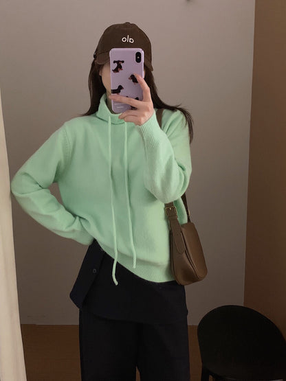 // 半高領綁帶連糯NT