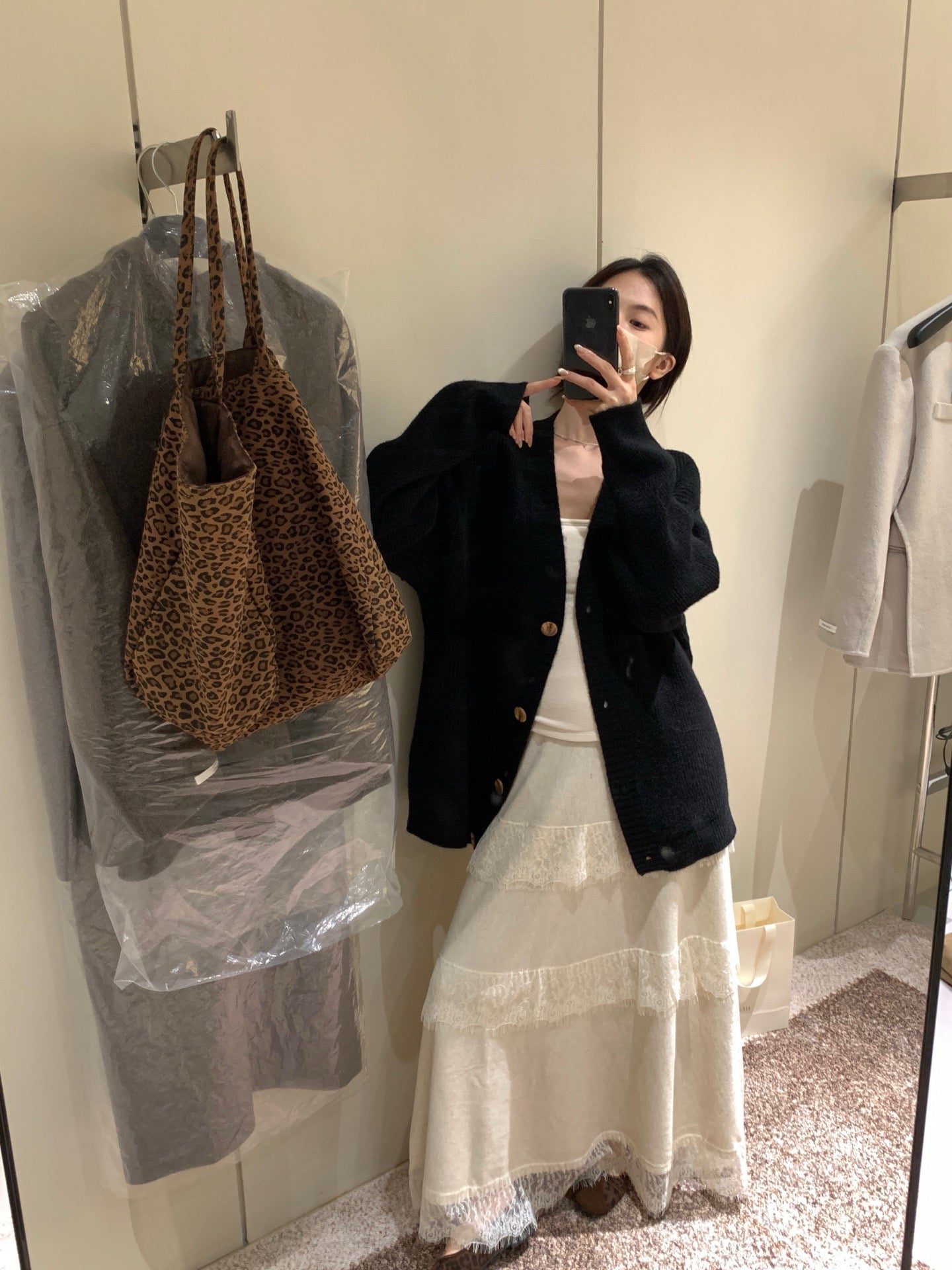 // 慵懶感中長大毛衣外套