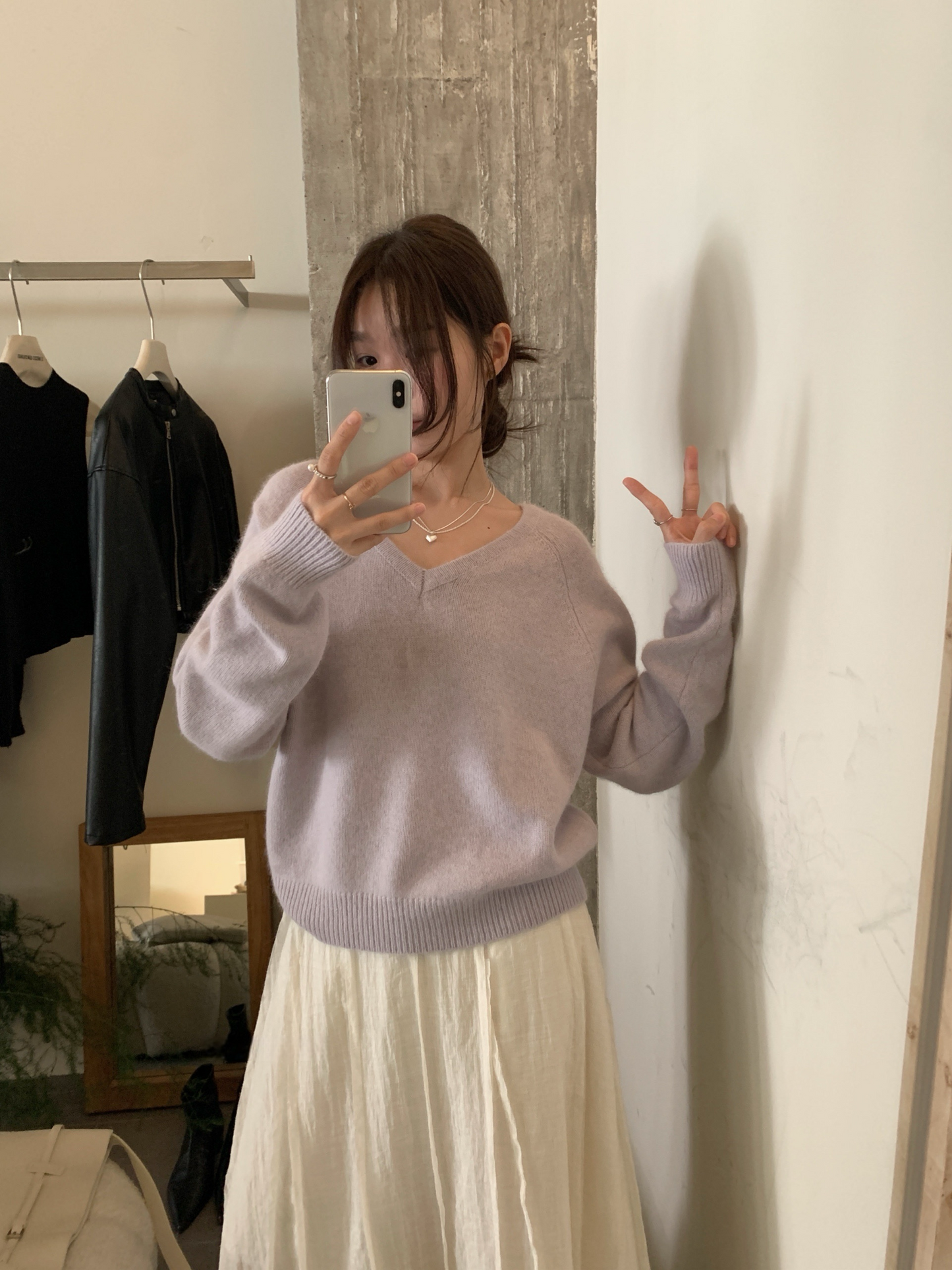 // 高質raccoon V領軟糯NT