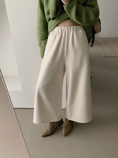 // 超軟糯後口袋羊毛糯米褲