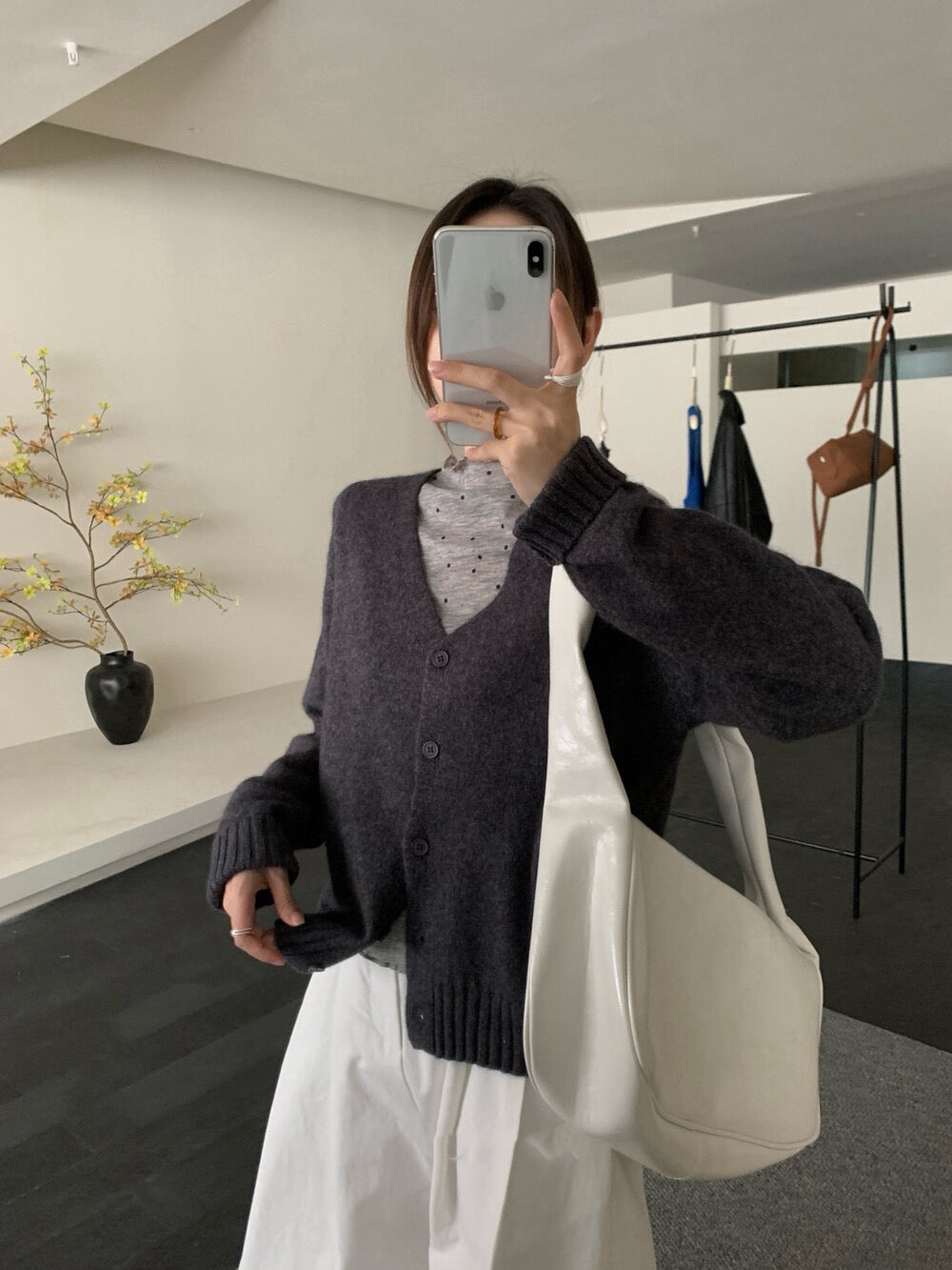 // 30%wool V領四色CD