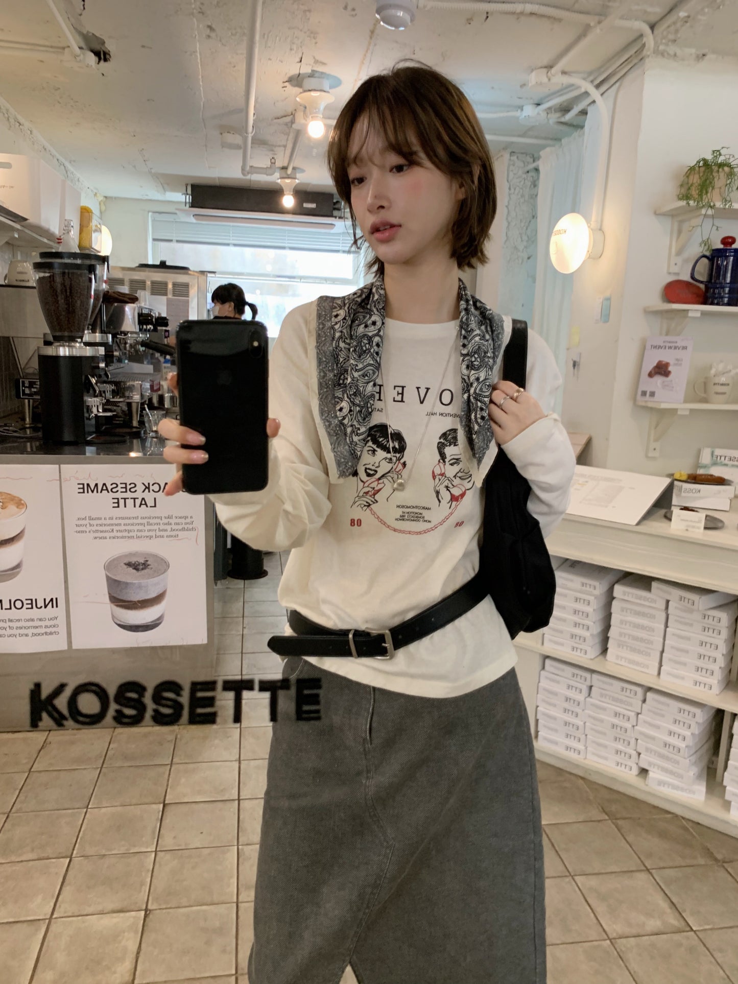 // LOVER復古圖案TEE
