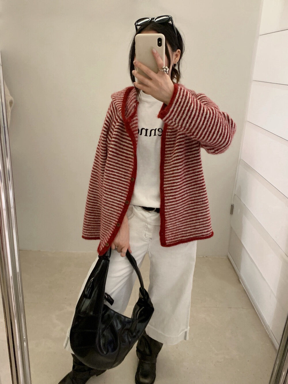 // 超軟糯包邊連帽間條CD