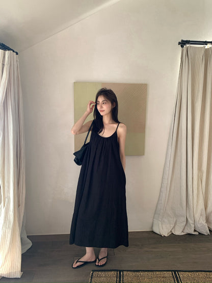 // 極簡風肌理感吊帶OPS