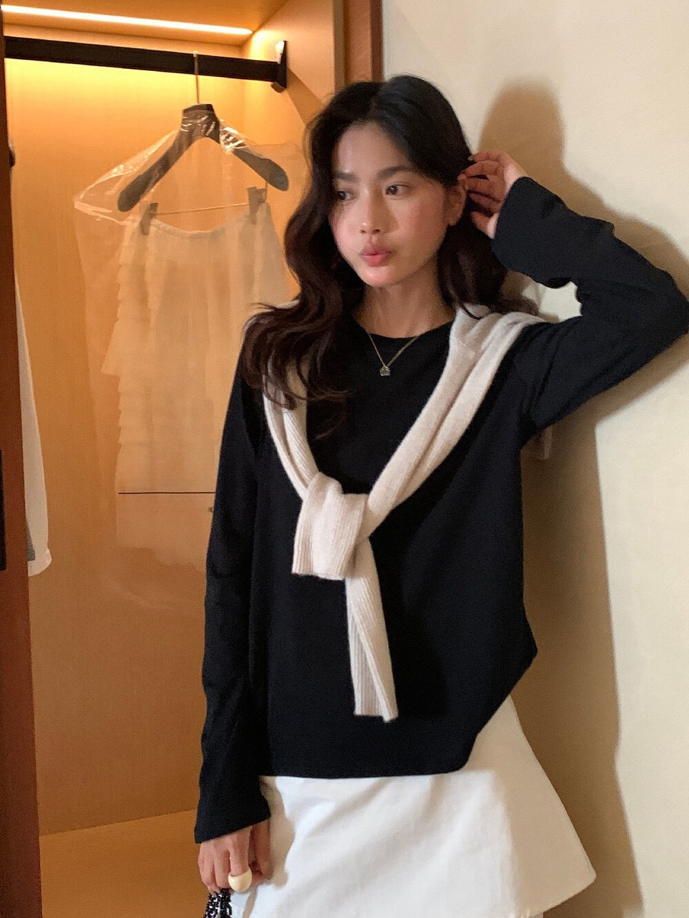 // 質感滿分基本款素TEE