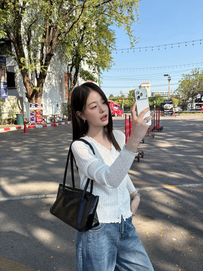 // 波浪卷卷邊直紋CD