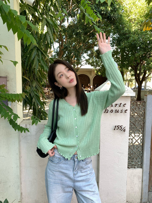 // 波浪卷卷邊直紋CD