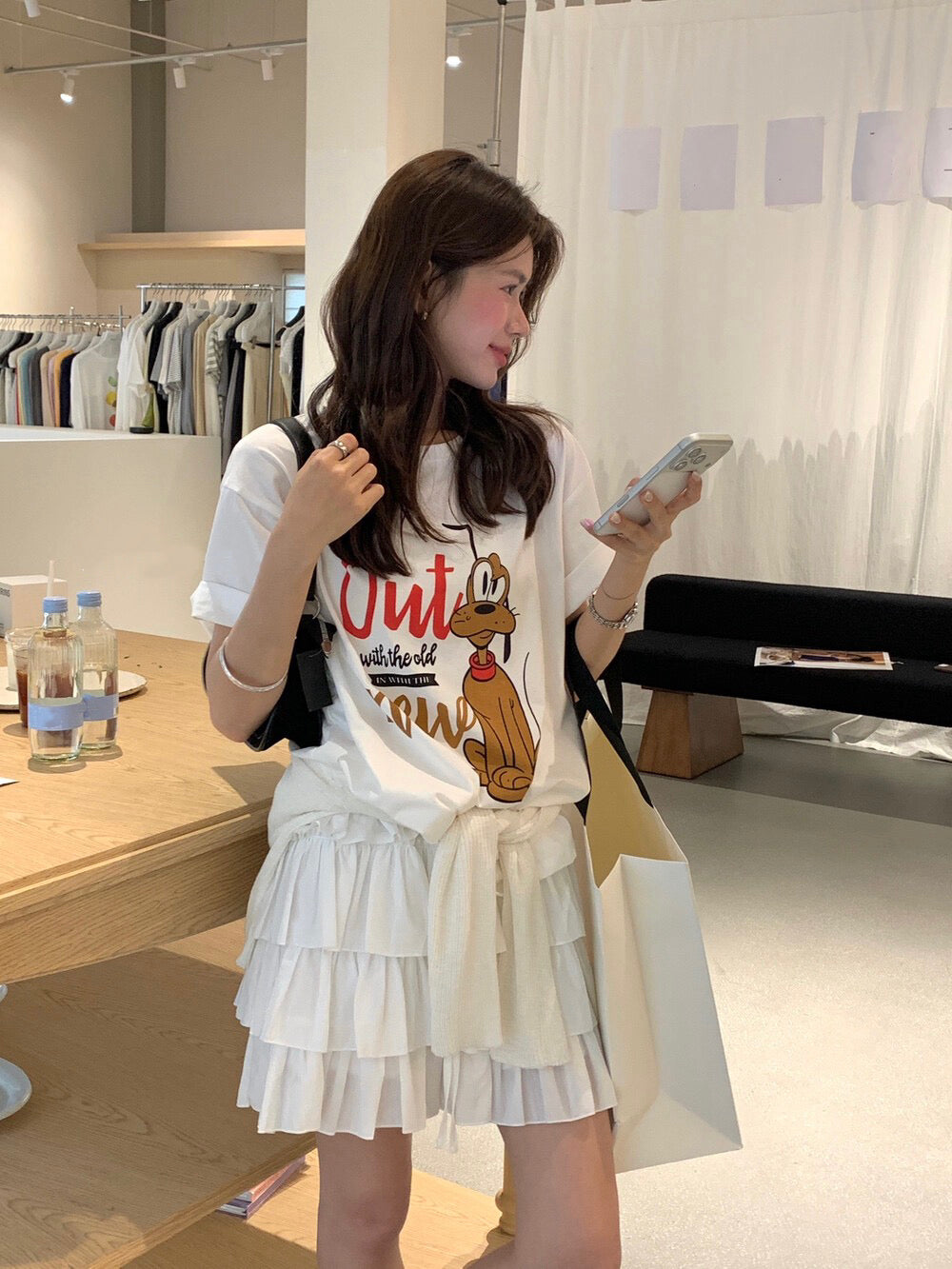 // 可愛Goofy圖案TEE