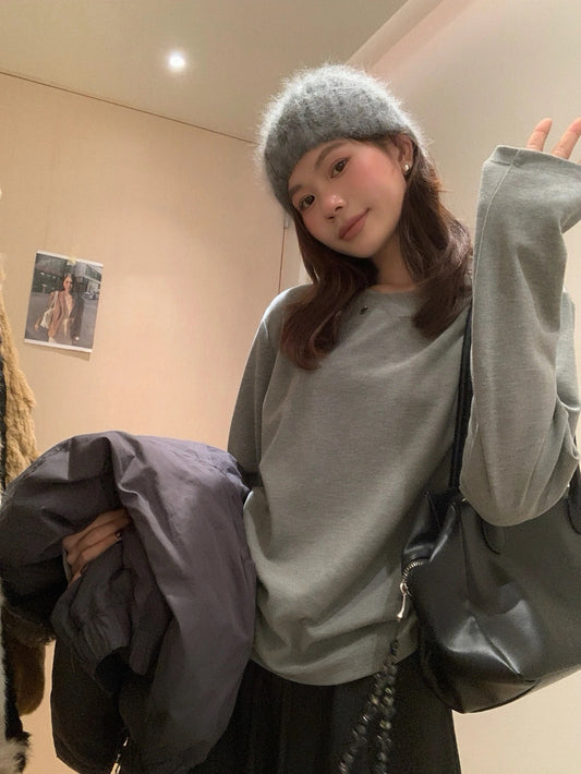 B251 / 親膚德絨百搭長袖TEE