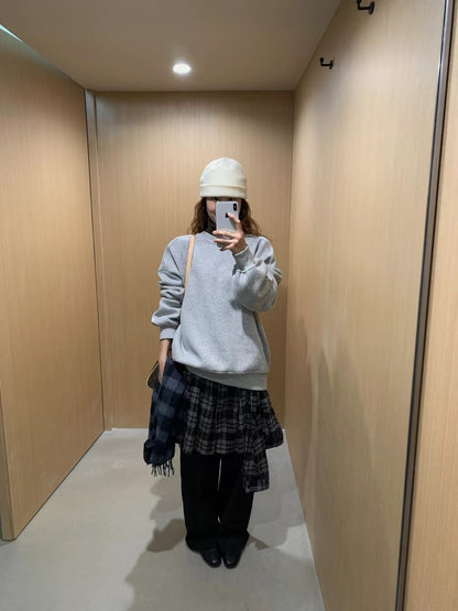 // 超高質靚料淨色衛衣