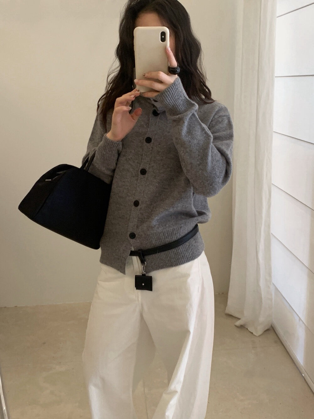 // 100%wool大翻領可立領開胸CD