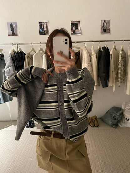 // 連披肩圓領拼間軟糯開胸CD