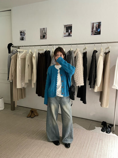 // 20%wool法式復古鈎花CD