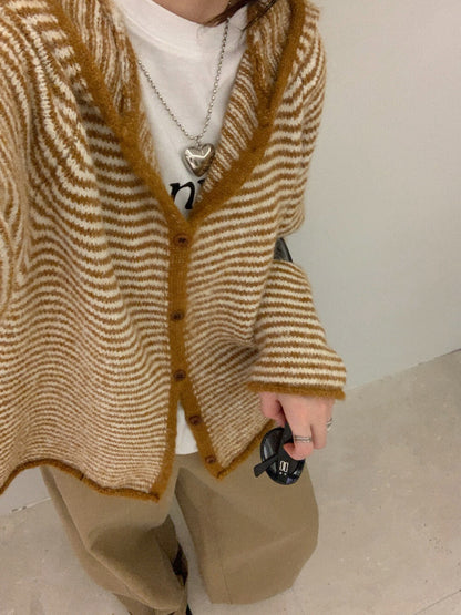 // 超軟糯包邊連帽間條CD