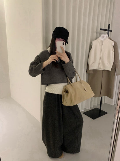 // 一套兩件性價比圓領短NT+polo翻領背心兩件套