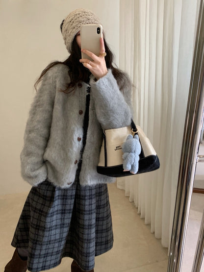 // 拉絨插肩保暖CD