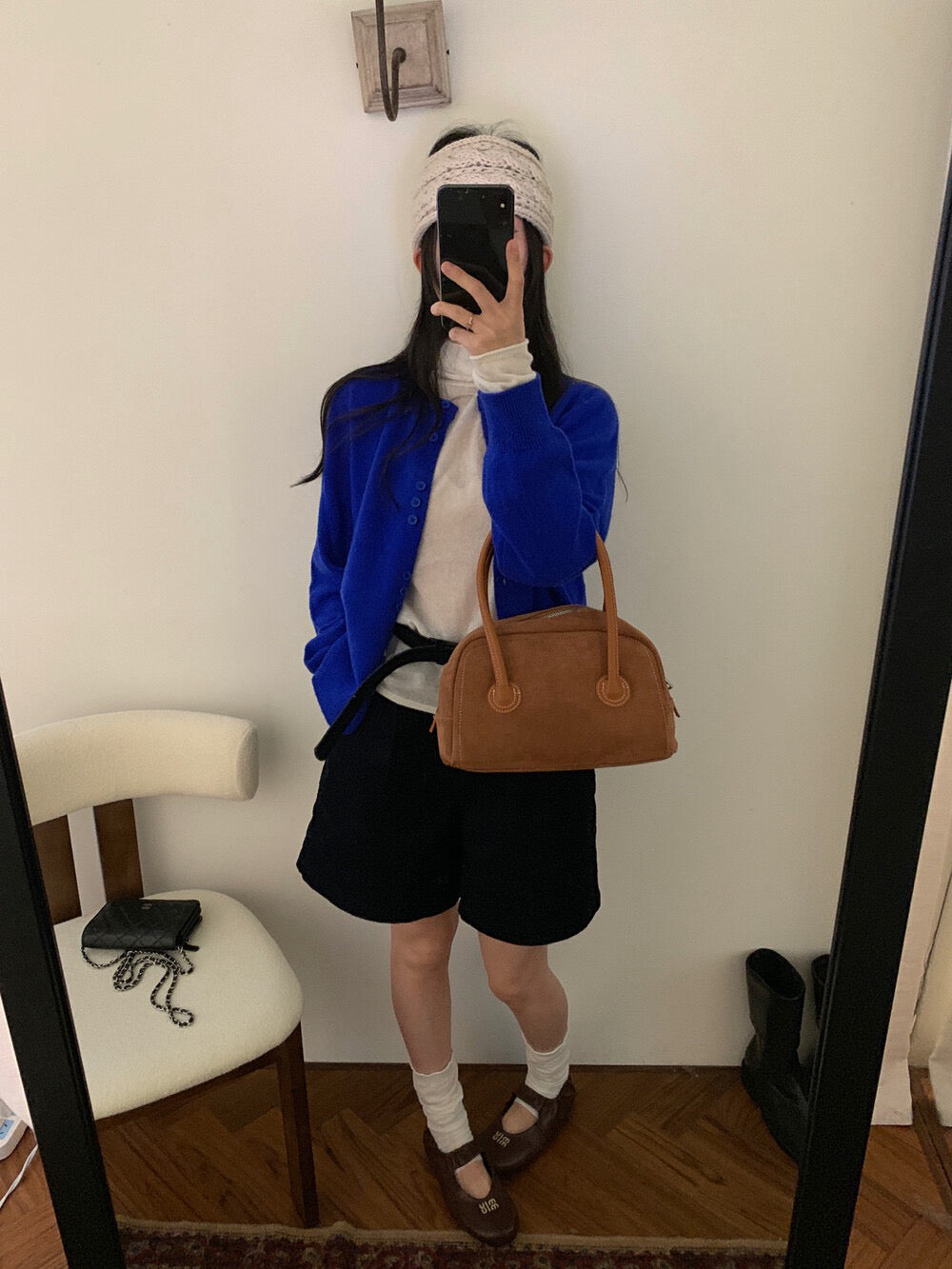 // 設計感特別鈕扣設計100%wool靚色CD