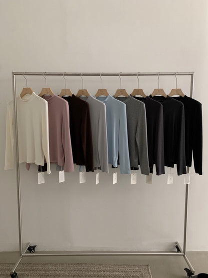 // 超軟超舒服必入小立領9色TEE