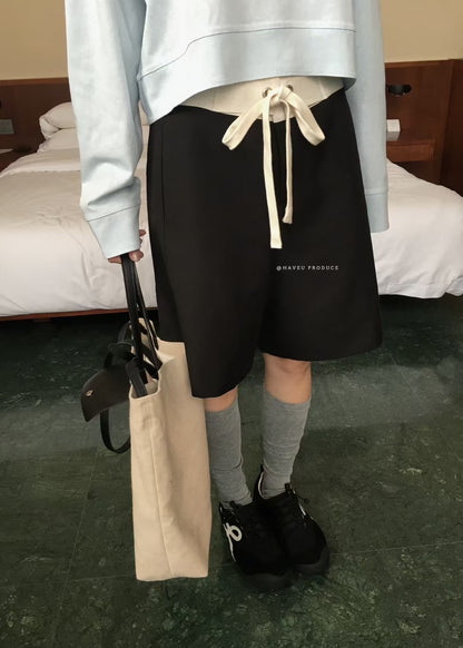 // 褲頭設計感滿分五分西褲