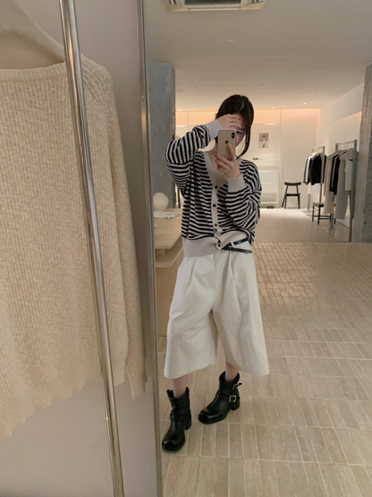 // 超軟糯兔絨間條CD