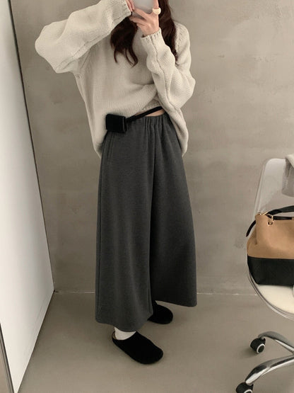 // 超軟糯後口袋羊毛糯米褲