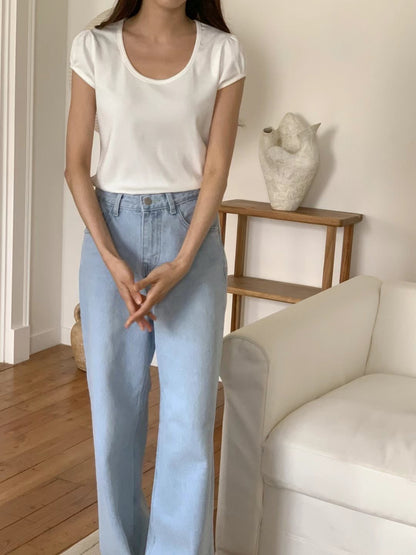 (現貨) // 小公主䄂U領TEE