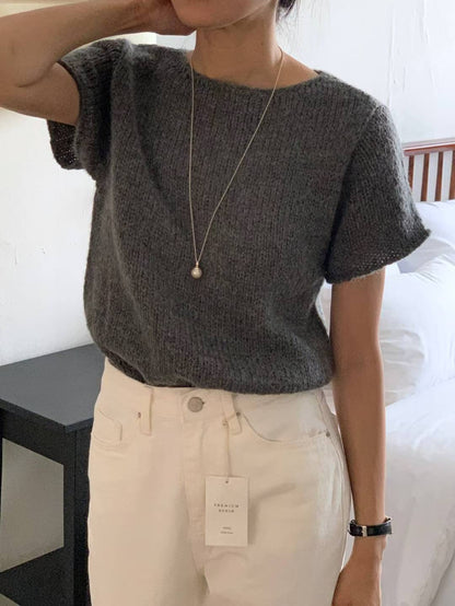 // alpaca手工織感短袖NT