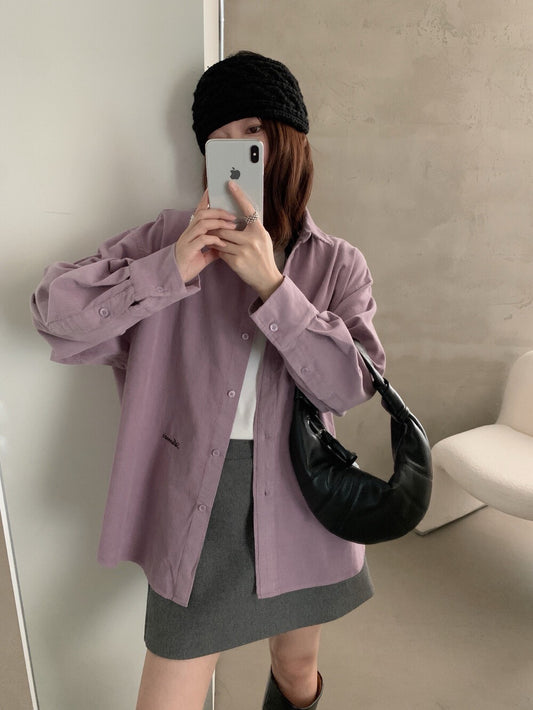 // 高質刺繡字燈芯絨SH